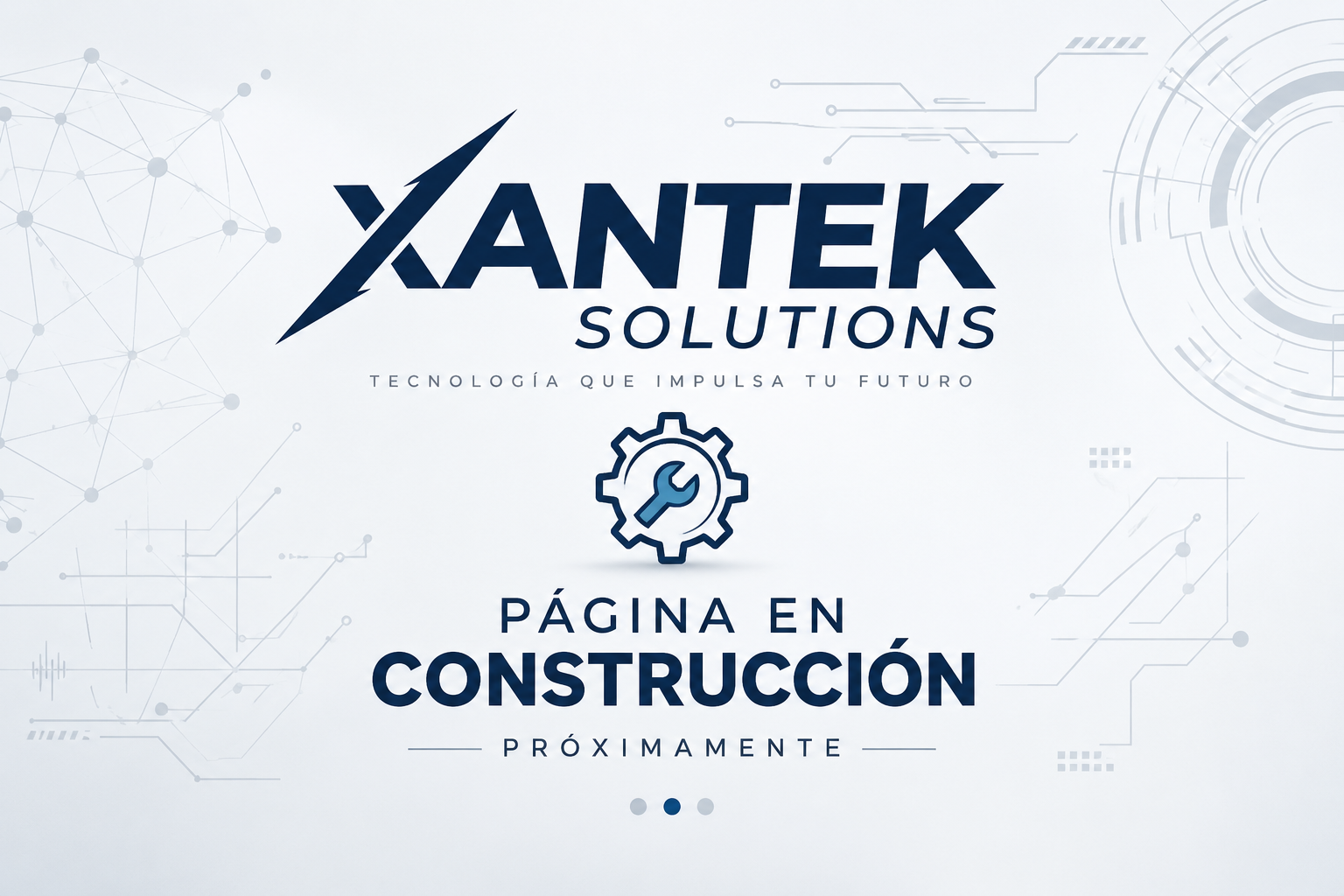 XANTEK Solutions - Página en construcción, próximamente